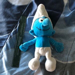 Smurf stuffed animal
